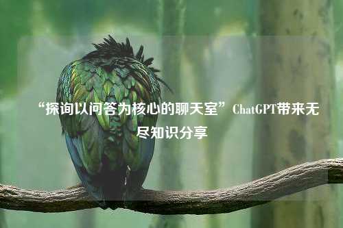 “探询以问答为核心的聊天室”ChatGPT带来无尽知识分享