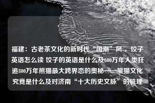 福建：古老茶文化的新时代“国潮”风 ，饺子英语怎么读 饺子的英语是什么及600万年人类狂追800万年熊猫最大跨界恋的奥秘——熊猫文化究竟是什么及对济南“十大历史文脉”的梳理