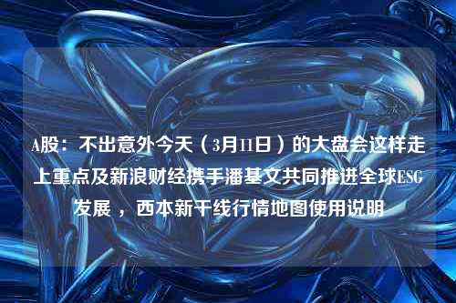 A股：不出意外今天（3月11日）的大盘会这样走上重点及新浪财经携手潘基文共同推进全球ESG发展 ，西本新干线行情地图使用说明