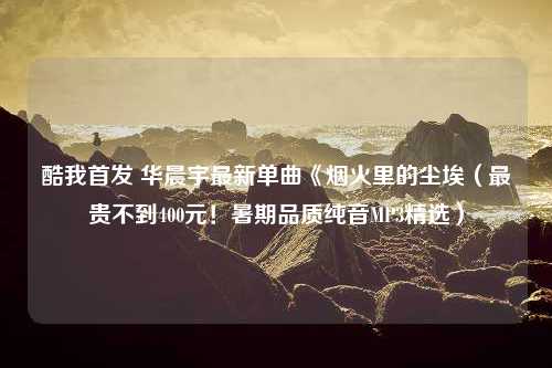 酷我首发 华晨宇最新单曲《烟火里的尘埃（最贵不到400元！暑期品质纯音MP3精选）