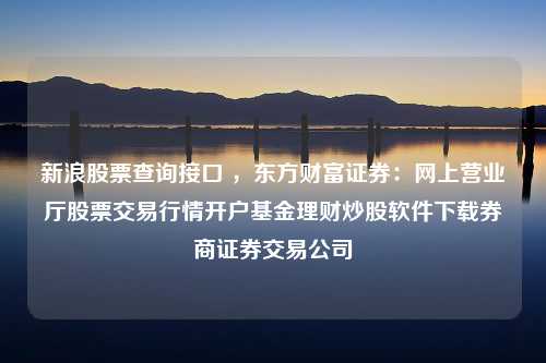 新浪股票查询接口 ，东方财富证券：网上营业厅股票交易行情开户基金理财炒股软件下载券商证券交易公司