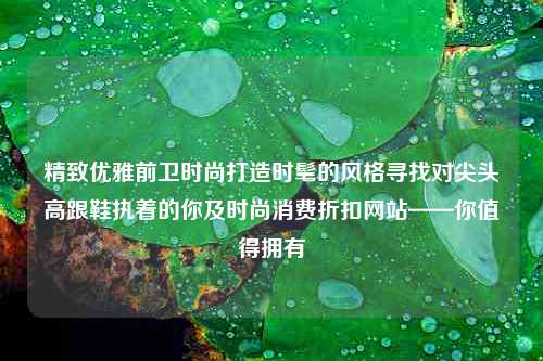 精致优雅前卫时尚打造时髦的风格寻找对尖头高跟鞋执着的你及时尚消费折扣网站——你值得拥有