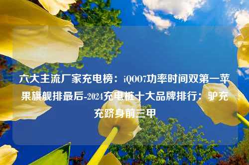 六大主流厂家充电榜：iQOO7功率时间双第一苹果旗舰排最后-2024充电桩十大品牌排行：驴充充跻身前三甲