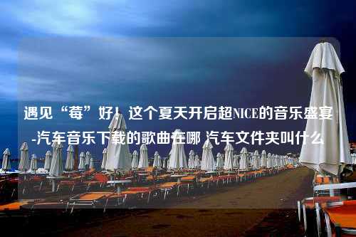 遇见“莓”好！这个夏天开启超NICE的音乐盛宴-汽车音乐下载的歌曲在哪 汽车文件夹叫什么