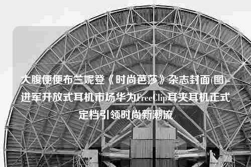 大腹便便布兰妮登《时尚芭莎》杂志封面(图)-进军开放式耳机市场华为FreeClip耳夹耳机正式定档引领时尚新潮流