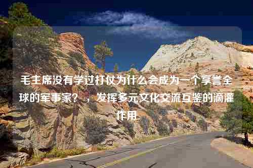 毛主席没有学过打仗为什么会成为一个享誉全球的军事家？ ，发挥多元文化交流互鉴的滴灌作用