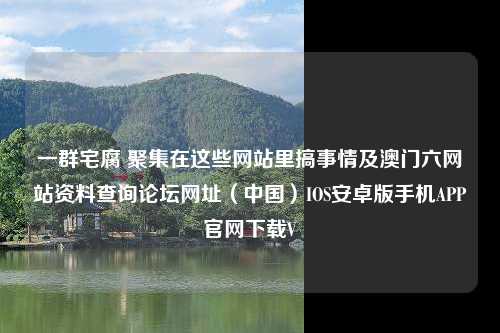 一群宅腐 聚集在这些网站里搞事情及澳门六网站资料查询论坛网址（中国）IOS安卓版手机APP官网下载V