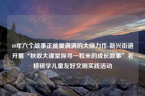 40年六个故事正能量满满的大师力作-新兴街道开展“秋收大课堂探寻一粒米的成长故事”农耕研学儿童友好文明实践活动
