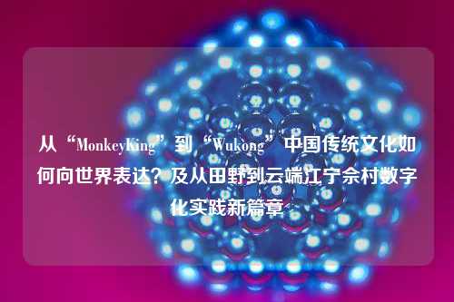 从“MonkeyKing”到“Wukong”中国传统文化如何向世界表达？及从田野到云端江宁佘村数字化实践新篇章