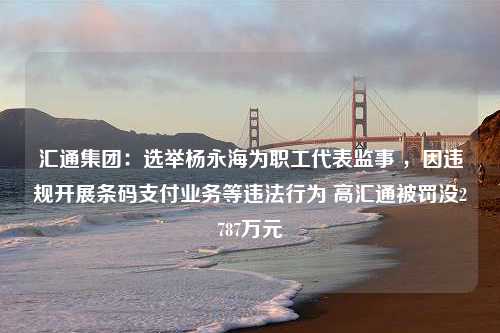 汇通集团：选举杨永海为职工代表监事 ，因违规开展条码支付业务等违法行为 高汇通被罚没2787万元