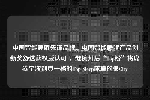 中国智能睡眠先锋品牌、中国智能睡眠产品创新奖舒达获权威认可 ，继杭州后“Top粉”将席卷宁波别具一格的Top Sleep床真的很City