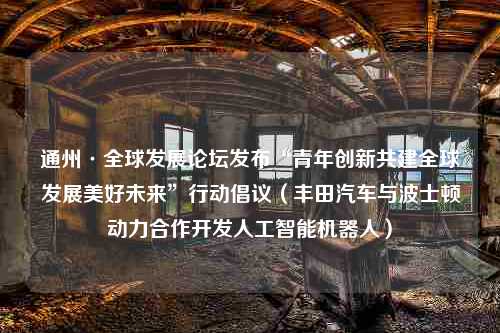 通州·全球发展论坛发布“青年创新共建全球发展美好未来”行动倡议（丰田汽车与波士顿动力合作开发人工智能机器人）