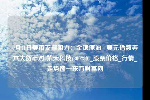 9月11日美市支撑阻力：金银原油+美元指数等六大货币对-紫天科技(300280)_股票价格_行情_走势图—东方财富网