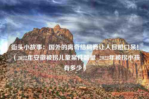 街头小故事：国外的离奇结局竟让人目瞪口呆！（2022年安徽被拐儿童案件数量_2022年被拐小孩有多少）