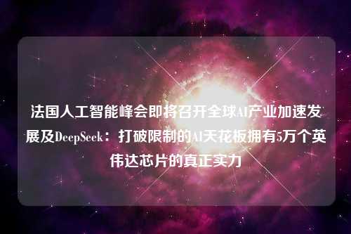 法国人工智能峰会即将召开全球AI产业加速发展及DeepSeek：打破限制的AI天花板拥有5万个英伟达芯片的真正实力