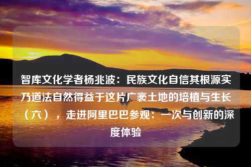 智库文化学者杨兆波：民族文化自信其根源实乃道法自然得益于这片广袤土地的培植与生长（六） ，走进阿里巴巴参观：一次与创新的深度体验